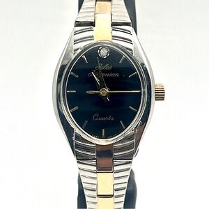 Vintage Jules Jurgensen Watch Minimalist Skinny 6.5" Wrist New Battery